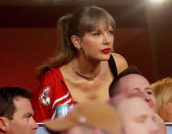 Taylor Swift's Game Visit: Cheering for Travis Kelce Amidst 'Eras Tour' Movie Buzz